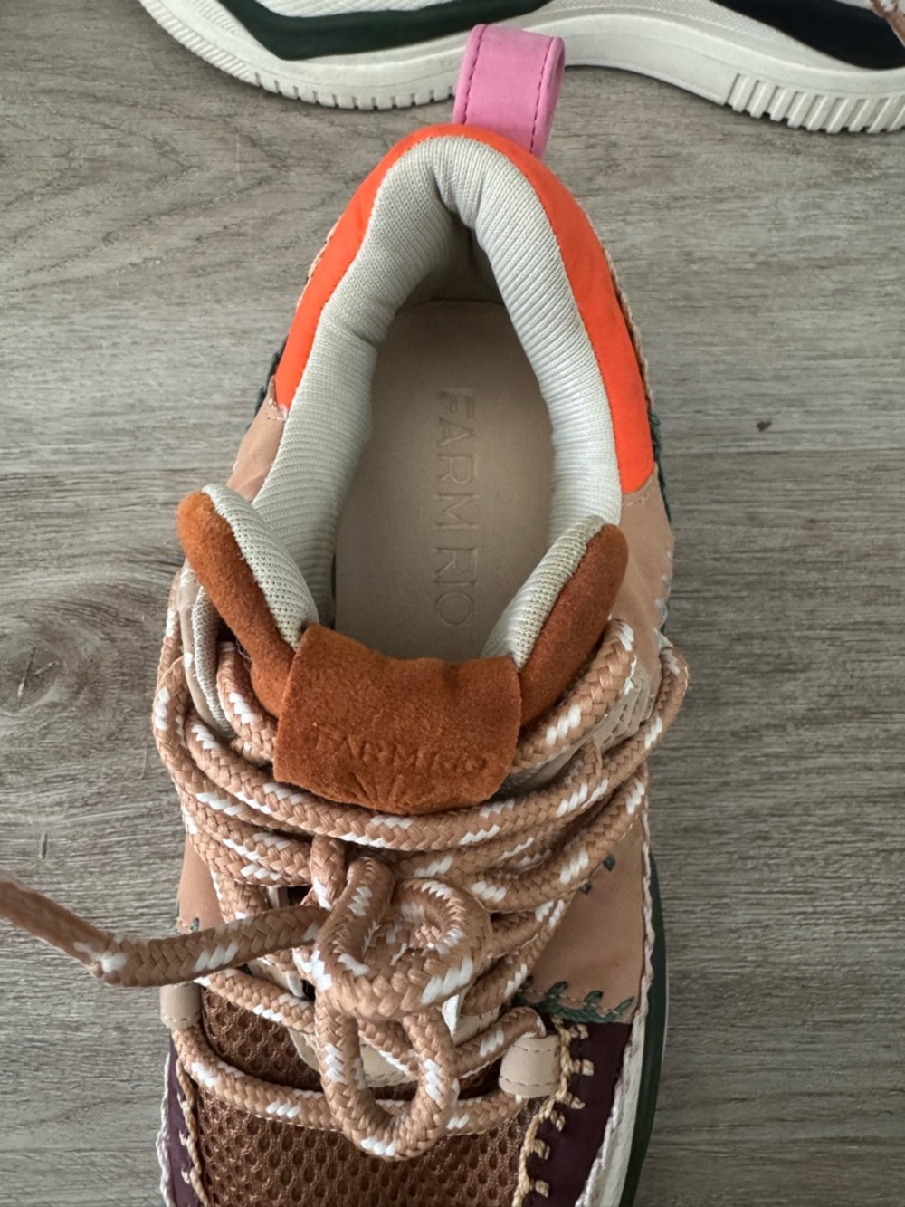 FARM Rio Mixed-Material Chunky Sneakers - Picture 3 of 3